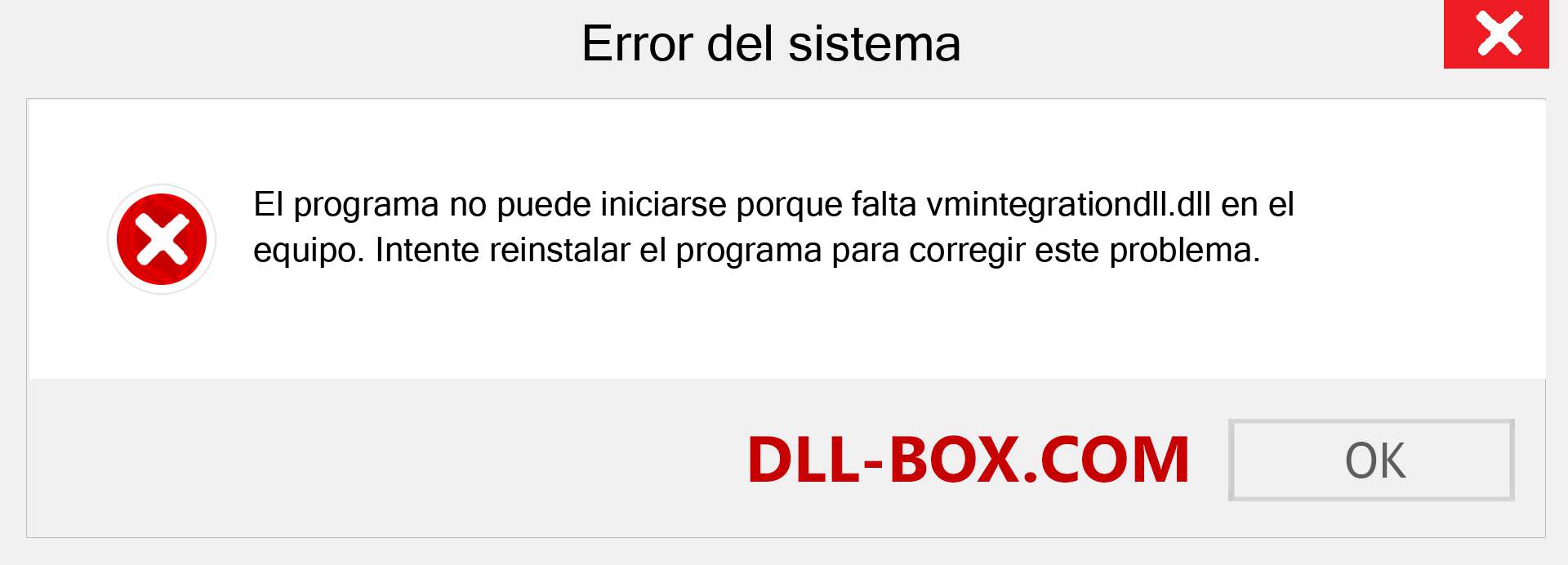 ¿Falta el archivo vmintegrationdll.dll ?. Descargar para Windows 7, 8, 10 - Corregir vmintegrationdll dll Missing Error en Windows, fotos, imágenes