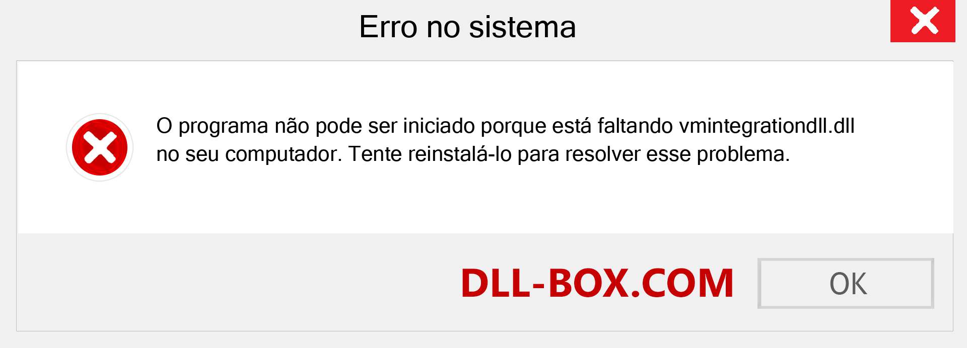 Arquivo vmintegrationdll.dll ausente ?. Download para Windows 7, 8, 10 - Correção de erro ausente vmintegrationdll dll no Windows, fotos, imagens